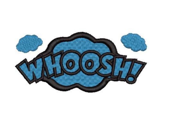 Comic Book Speech Bubble Woosh