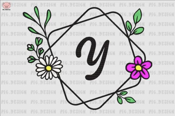 Flower Daisy Font Y: A Designer's Review for Personalized Gifts