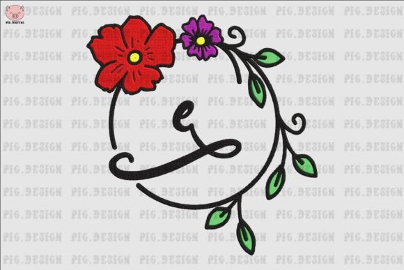 Flower Font E: A Designer's Review for Handmade Gifts