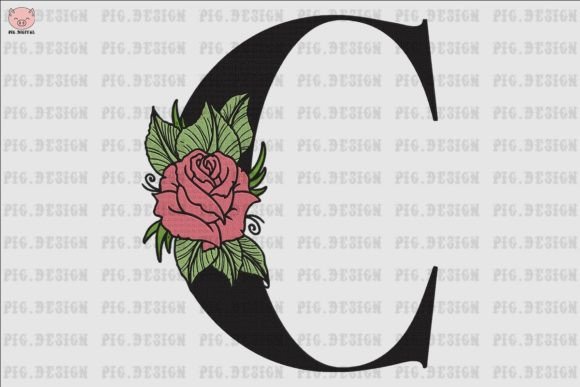 Flower Rose Font C: A Designer's Review for Seasonal Collections