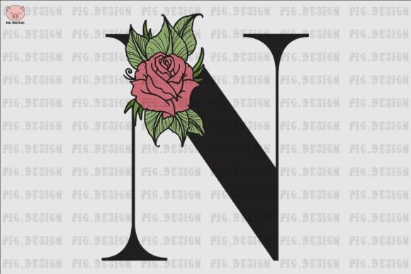 Flower Rose Font N: A Designer's Real-World Embroidery Review