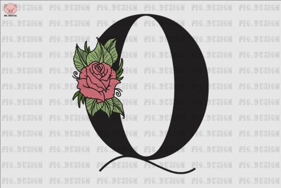 Flower Rose Font Q: A Designer's Review for Boutique Sweatshirts