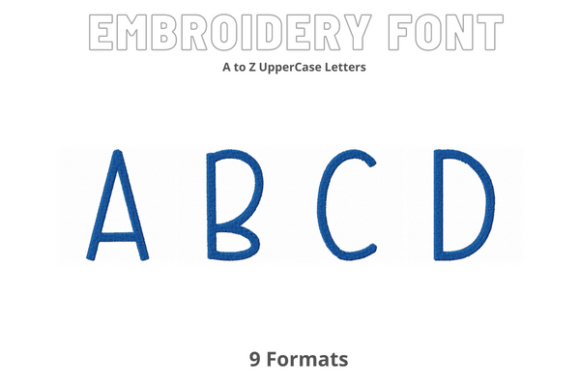 Font a to Z Review for Embroidery Sellers