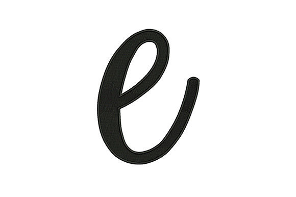 Lower Case Alphabet E Review for Business Merch