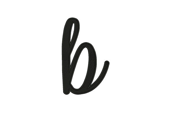 Lowercase Alphabet B Review for Real Embroidery Projects