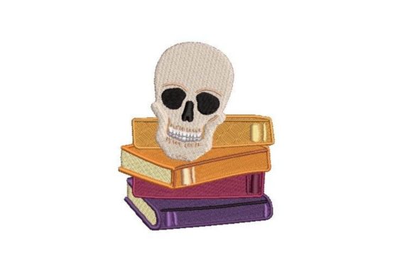 Skill on Stack of Books Embroidery Review